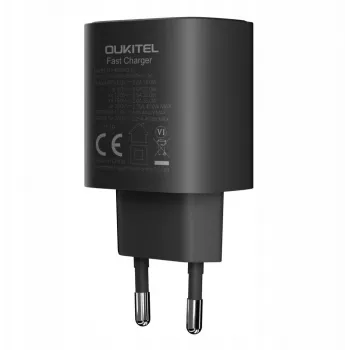 OUKITEL caricabatterie rapido USB-C PD 45W spina EU nero