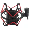 MOZOS SHM2-RED supporto antivibrazione a ragno per microfono 48-54 mm rosso