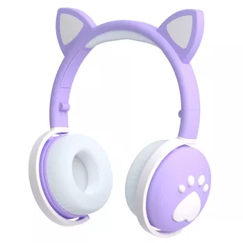 MOZOS KID DOG Cuffie wireless per bambini viola