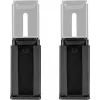 MOZOS SWM2 Supporto a parete per soundbar – nero, acciaio, portata 15 kg