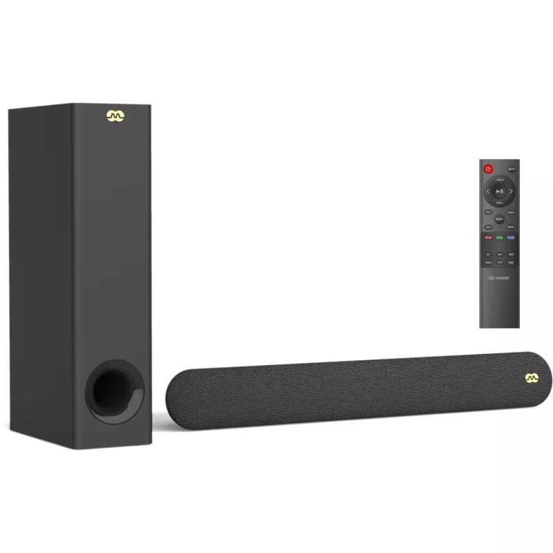 MOZOS CINEMA 2.1 Soundbar 80W/160W sistema home theater Bluetooth