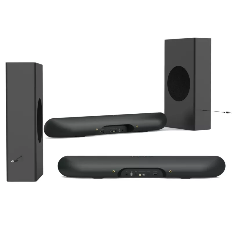 MOZOS CINEMA 2.1 Soundbar 80W/160W sistema home theater Bluetooth