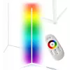 MOZOS LC-RGB Lampada da terra angolare LED bianca