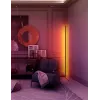 MOZOS LC-RGB Lampada da terra angolare LED bianca
