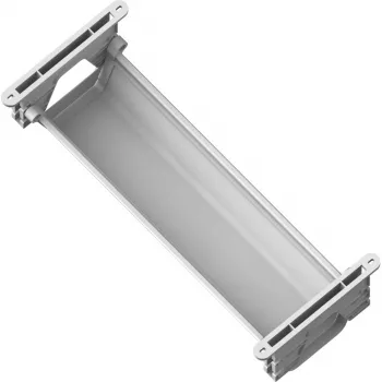 MOZOS CT550WH Canalina per gestione cavi sotto la scrivania 550 mm bianca