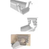 MOZOS CT550WH Canalina per gestione cavi sotto la scrivania 550 mm bianca