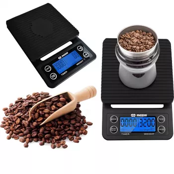 MOZOS CAFFE Bilancia elettronica per caffè con cronometro