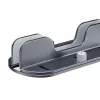 MOZOS H1 Supporto universale per laptop e tablet, regolabile in altezza e inclinazione, pieghevole, lega di alluminio, argento, incl. custodia