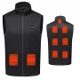 MOZOS HV4 gilet riscaldato unisex L