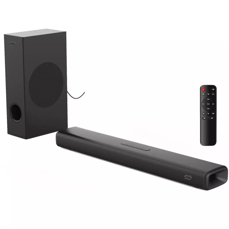 MOZOS THEATER 2.1 soundbar 100W/160W Bluetooth 5.0 sistema home cinema