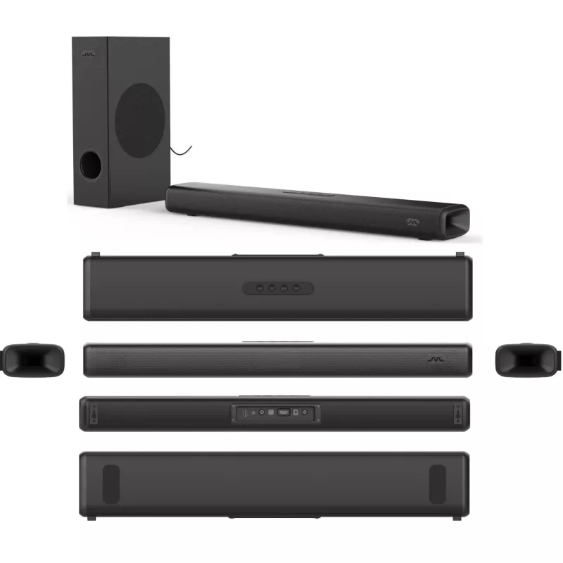 MOZOS THEATER 2.1 soundbar 100W/160W Bluetooth 5.0 sistema home cinema