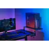 MOZOS Ergo Clamp Riser supporto monitor e laptop con morsetto nero 600x260mm