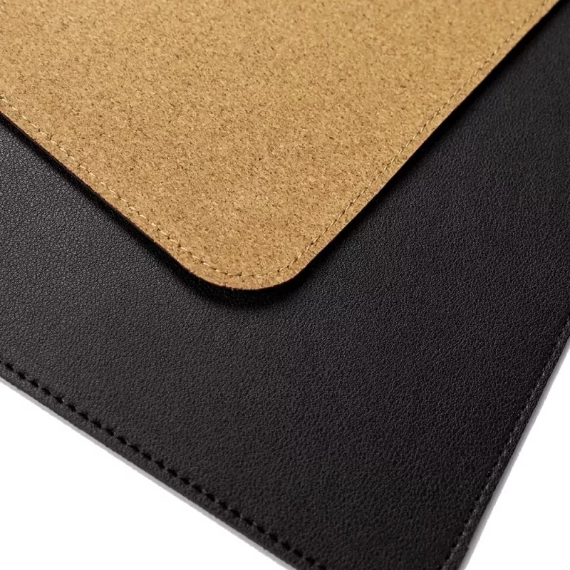 MOZOS LDP1260 tappetino da scrivania premium in pelle 1200x600 mm nero
