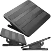MOZOS FS4 poggiapiedi ergonomico con regolazione in altezza e inclinazione, nero