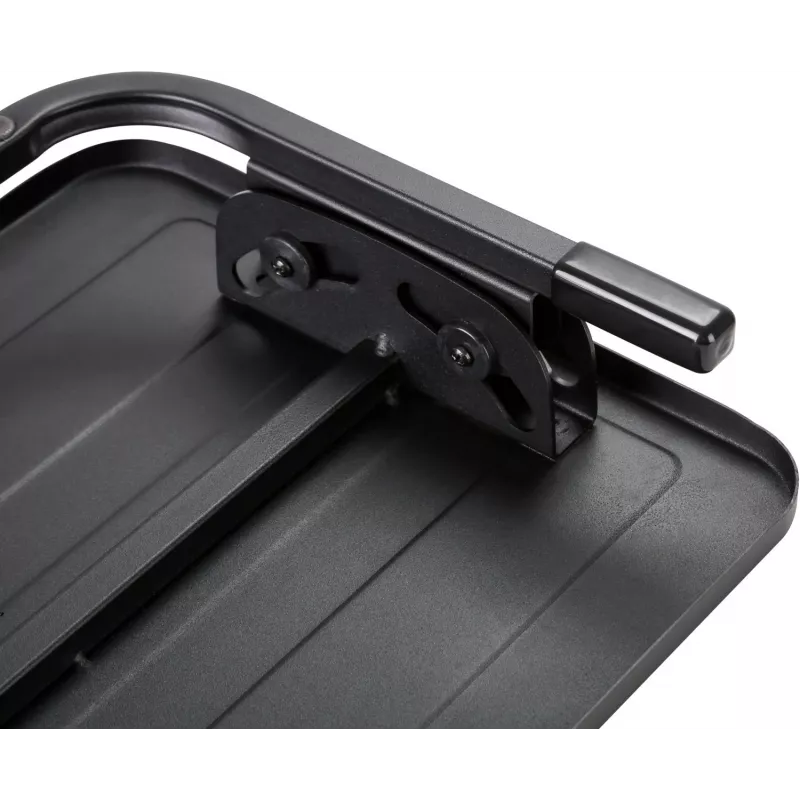 MOZOS FS4 poggiapiedi ergonomico con regolazione in altezza e inclinazione, nero