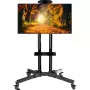 MOZOS 1500 supporto mobile per TV da 32-70 pollici e monitor, nero
