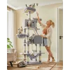 MOZOS Kitty Tree grande tiragraffi per gatti, altezza 206 cm