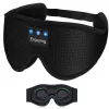 MOZOS LC001-V2 Maschera per dormire Bluetooth con altoparlanti stereo, nero
