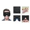 MOZOS LC001-V2 Maschera per dormire Bluetooth con altoparlanti stereo, nero