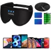 MOZOS LC001-V2 Maschera per dormire Bluetooth con altoparlanti stereo, nero