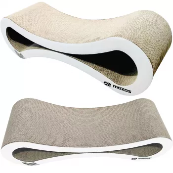 MOZOS KITTY-SPIKE Tiragraffi e cuccia per gatti, cartone, grande, 86 cm XXL