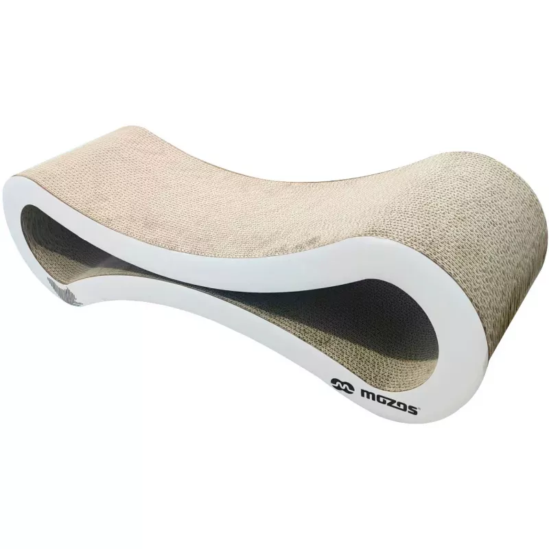 MOZOS KITTY-SPIKE Tiragraffi e cuccia per gatti, cartone, grande, 86 cm XXL