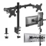 MOZOS MS03 Supporto da tavolo per doppio monitor per schermi da 17-34 pollici, nero