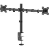 MOZOS MS03 Supporto da tavolo per doppio monitor per schermi da 17-34 pollici, nero
