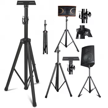 MOZOS SPK2-STAND Supporti a colonna per altoparlanti 100 kg nero coppia