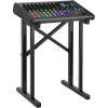 MOZOS KSX5 Supporto a X per tastiera per pianoforte digitale, sintetizzatore, nero