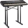MOZOS KSX5 Supporto a X per tastiera per pianoforte digitale, sintetizzatore, nero