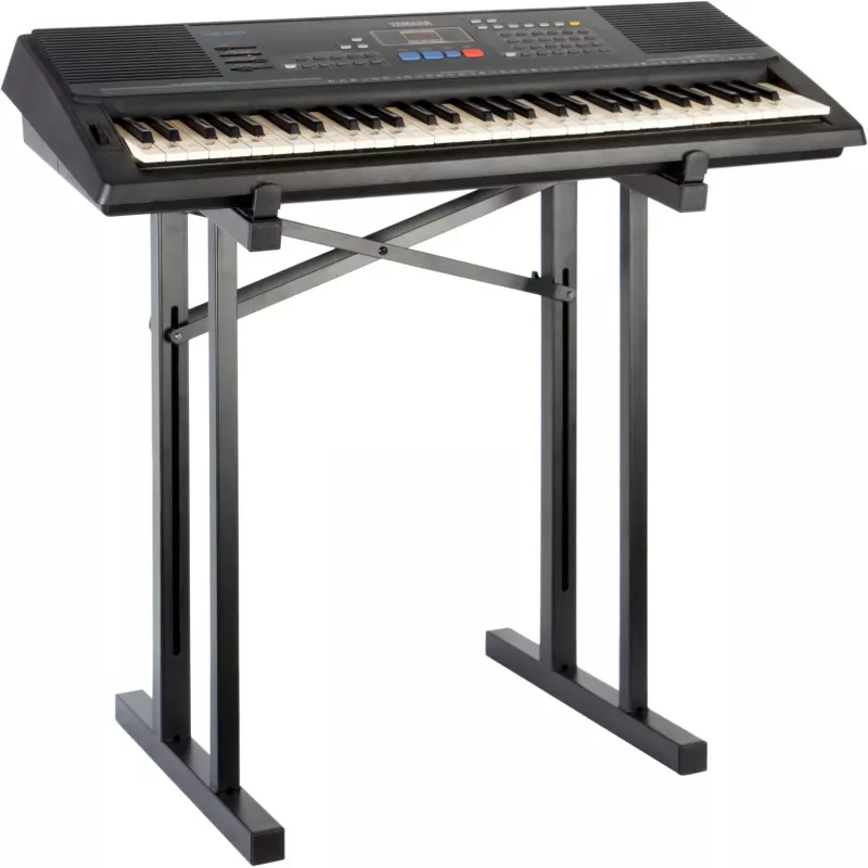 MOZOS KSX5 Supporto a X per tastiera per pianoforte digitale, sintetizzatore, nero