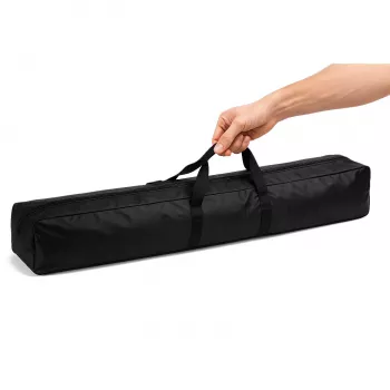 MOZOS PN6S Borsa da trasporto per 2 supporti per altoparlanti o microfoni, nero