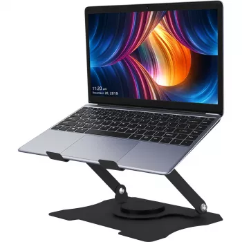MOZOS N4-BK Supporto ergonomico per laptop nero