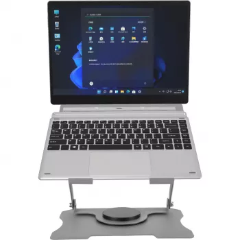 MOZOS N4-SV Supporto ergonomico per laptop argento