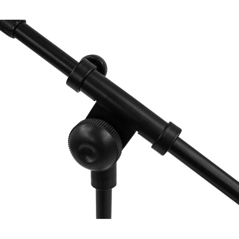 MOZOS SM807 Supporto da tavolo per microfono da studio con base rotonda pesante, nero