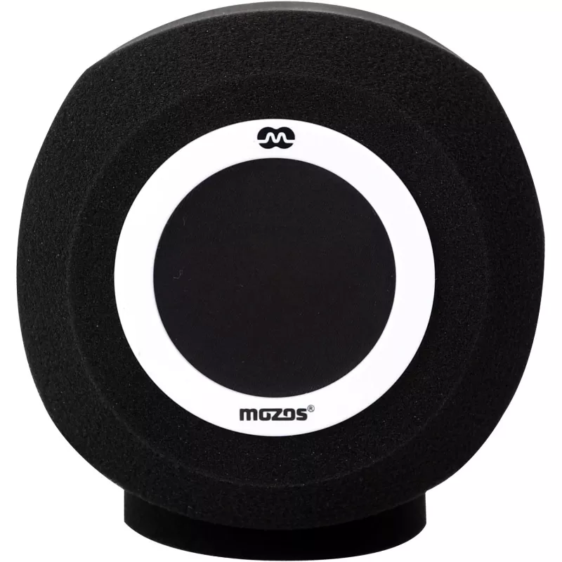 MOZOS PS-4 Filtro pop sferico in schiuma antivento nero