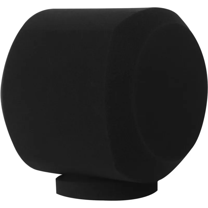 MOZOS PS-4 Filtro pop sferico in schiuma antivento nero