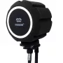 MOZOS PS-5 Filtro pop sferico in schiuma per microfono - nero