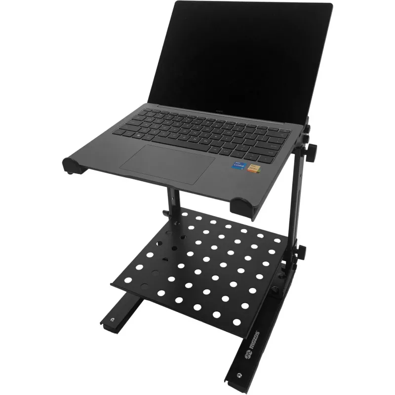 MOZOS LS8 Supporto in metallo per laptop/mixer nero