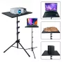 MOZOS PL2 Treppiede universale per proiettore, laptop, tablet, nero, 70-120 cm, 10 kg