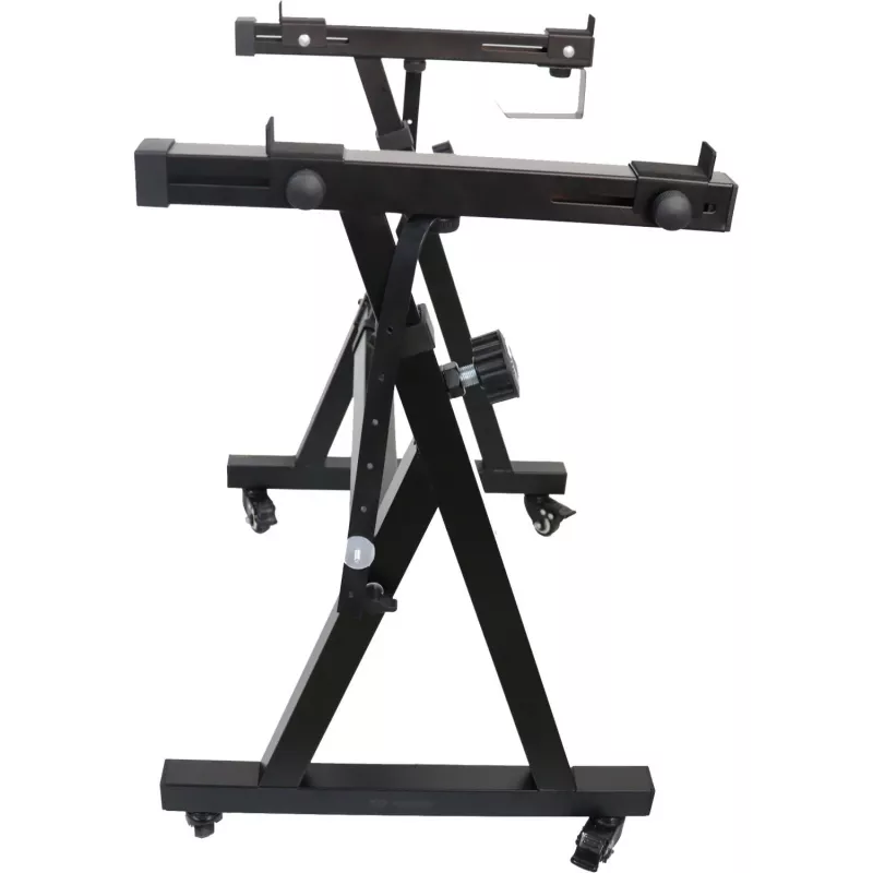 MOZOS KSX6 Supporto a X con ruote per tastiera per pianoforte digitale
