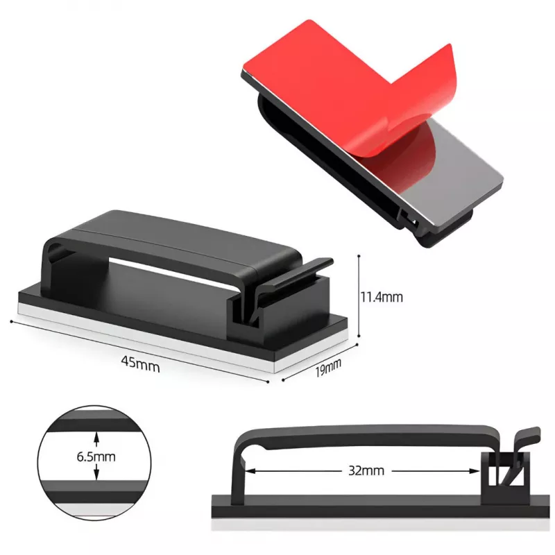 MOZOS CM-SET set di accessori per l'organizzazione dei cavi