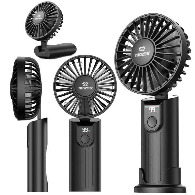MOZOS F30 Ventilatore senza fili con batteria ricaricabile