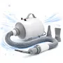 MOZOS XB2-PRO soffiatore d'aria e asciugatore per toelettatura animali, 2100 W, grigio/bianco