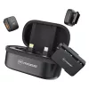 MOZOS MX4-DUAL Sistema microfonico wireless duale 2.4 GHz per smartphone