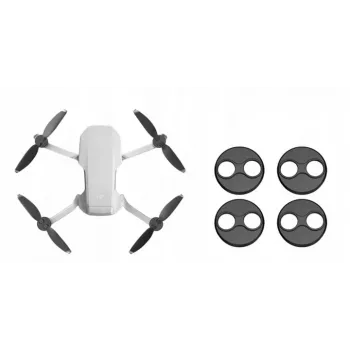 SUNNYLIFE 4x Protezione motori per DJI Mavic Mini / Mini SE / Mini 3 Pro / Mini 3 / Mini 4 Pro - Nero (MM-Q9239)