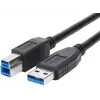 Brackton Cavo USB 3.0 Type-A a Type-B 5Gbps 1m nero