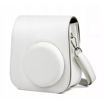 LOVEINSTANT set 2-in-1: custodia protettiva e album foto per Fujifilm Instax Mini 11 - bianco