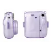 LOVEINSTANT custodia protettiva per Fujifilm Instax Mini 11 - lilla glitterato trasparente